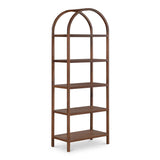 Eero Walnut Bookcase by Moe's Home at Eve Furniture