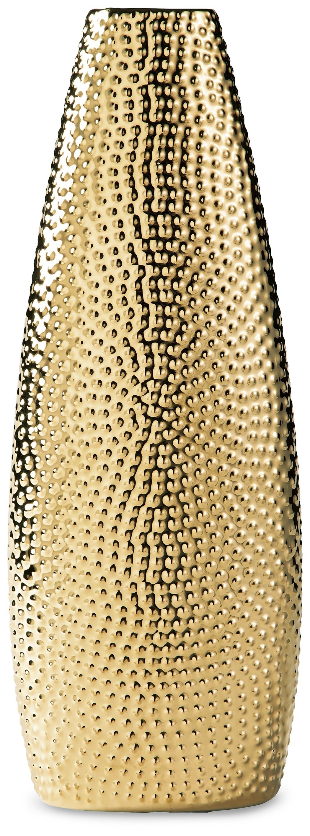 Efim Gold Finish Vase by ASHLEY FURNITURE at Eve Furniture