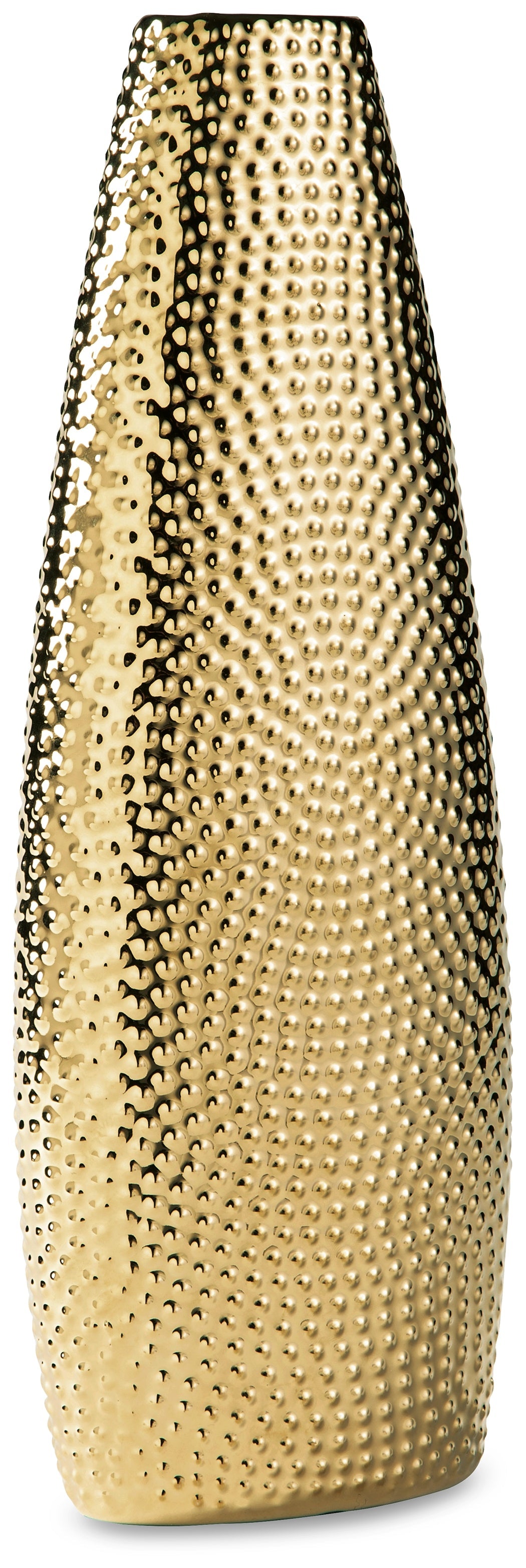 Efim Gold Finish Vase by ASHLEY FURNITURE at Eve Furniture