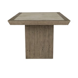 Efron Dining Table - Distressed Gray/Antique White by Classic Home at Eve Furniture