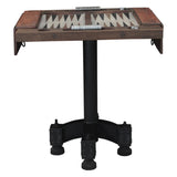 Eiffel 28" Backgammon Game Table by Home Trends & Design at Eve Furniture