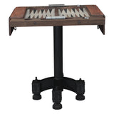 Eiffel 28" Backgammon Game Table by Home Trends & Design at Eve Furniture