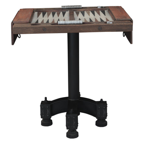 Eiffel 28" Backgammon Game Table by Home Trends & Design at Eve Furniture