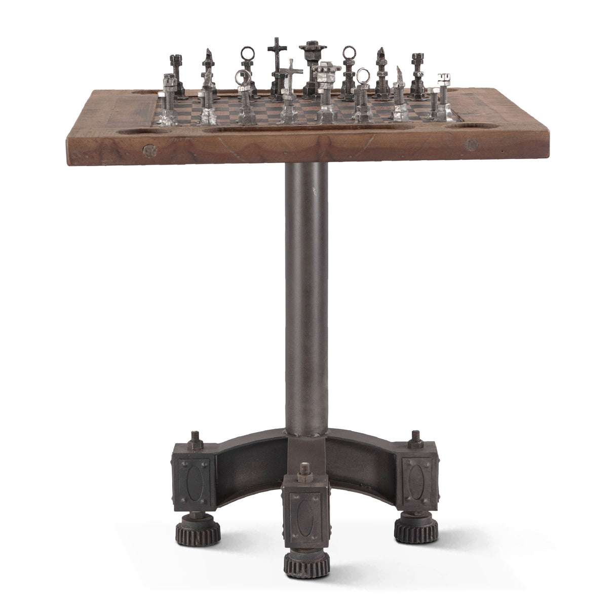 Eiffel 30" Chess Bistro Table by Home Trends & Design at Eve Furniture
