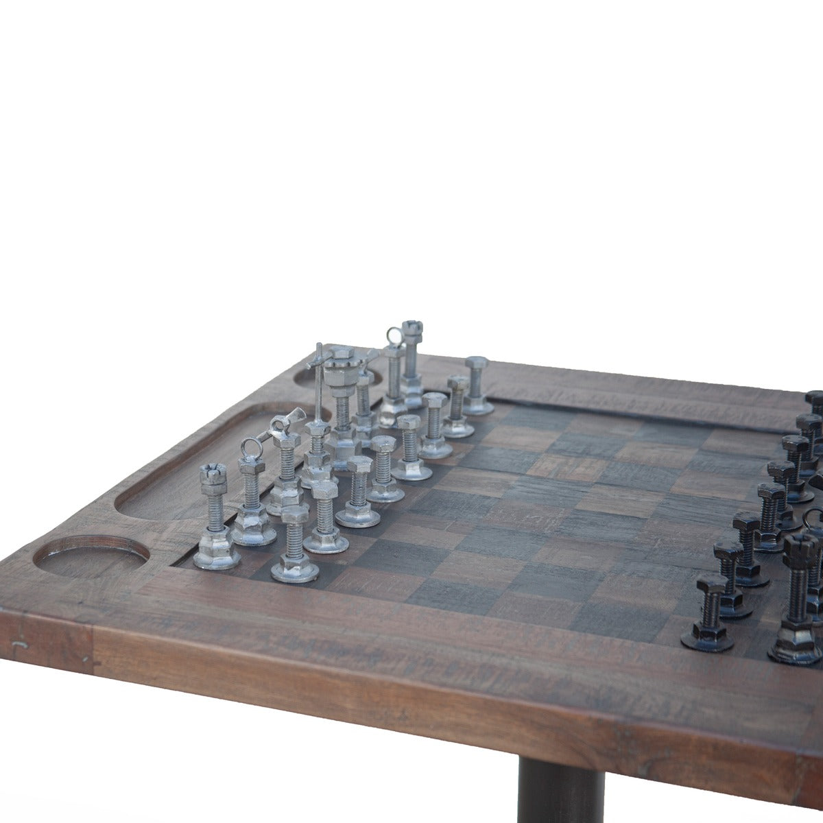 Eiffel 30" Chess Bistro Table by Home Trends & Design at Eve Furniture