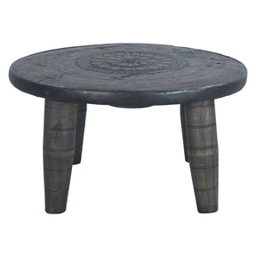 Eiffel 35" Round Wheel Coffee Table by Home Trends & Design at Eve Furniture