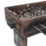 Eiffel 47" Reclaimed Burnt Brown Foosball Board Table with Player Set by Home Trends & Design at Eve Furniture