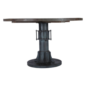 Eiffel 52" Poker Game Table with White Marble Top by Home Trends & Design at Eve Furniture