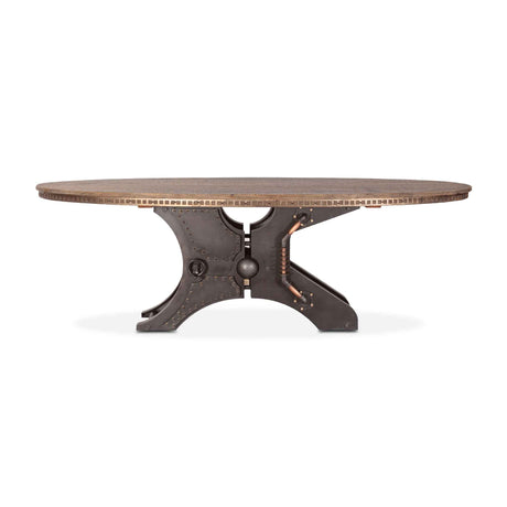 Eiffel 94" Oval Dining Table by Home Trends & Design at Eve Furniture