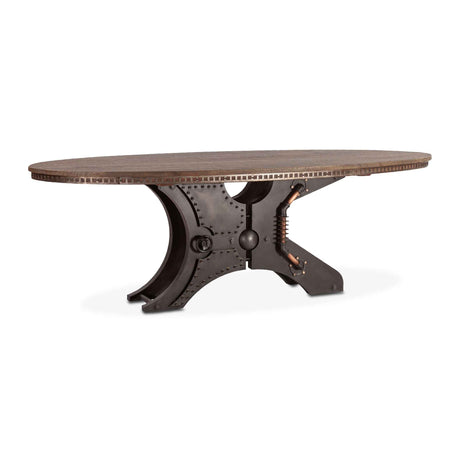 Eiffel 94" Oval Dining Table by Home Trends & Design at Eve Furniture