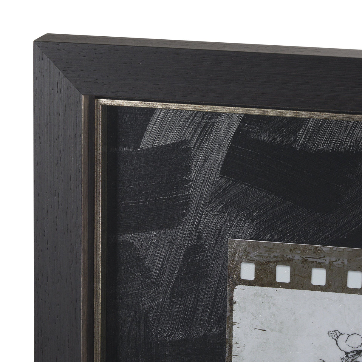 Eight Seconds by Mercana Studio a Hand Embellished Framed Art Print Matted under Glass by Mercana at Eve Furniture
