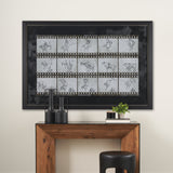 Eight Seconds by Mercana Studio a Hand Embellished Framed Art Print Matted under Glass by Mercana at Eve Furniture