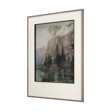 El Capitan by Mercana Studio a Hand Embellished Textured Framed Art Photograph Matted under Glass by Mercana at Eve Furniture