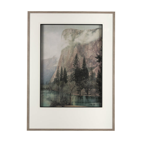 El Capitan by Mercana Studio a Hand Embellished Textured Framed Art Photograph Matted under Glass by Mercana at Eve Furniture