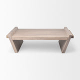 Elaine Brown Solid Wood Top & Base Coffee Table by Mercana at Eve Furniture