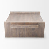 Elaine Brown Solid Wood Top & Base Coffee Table by Mercana at Eve Furniture