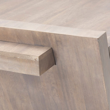 Elaine Brown Solid Wood Top & Base Coffee Table by Mercana at Eve Furniture
