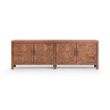 Elani 4 Door Cabinet - Brown by Classic Home at Eve Furniture