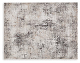 Elaning Black/Gray/Cream Medium Rug by Ashley at Eve Furniture