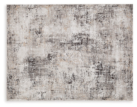Elaning Black/Gray/Cream Medium Rug by Ashley at Eve Furniture