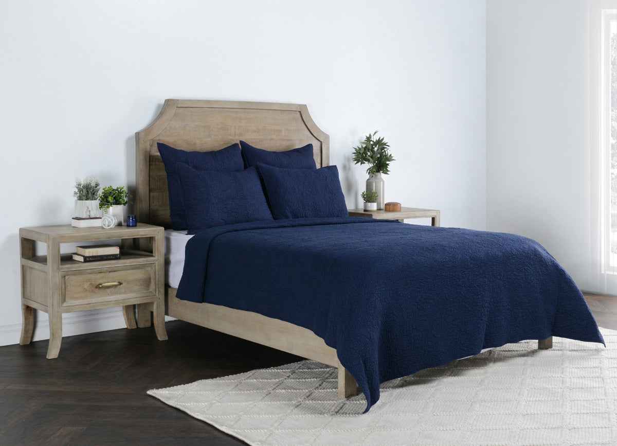 Elara Indigo Quilt Collection by Classic Home at Eve Furniture