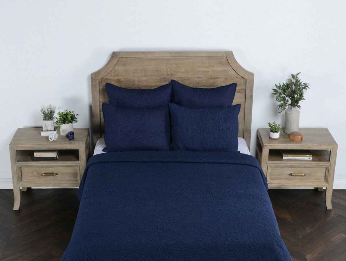Elara Indigo Quilt Collection by Classic Home at Eve Furniture
