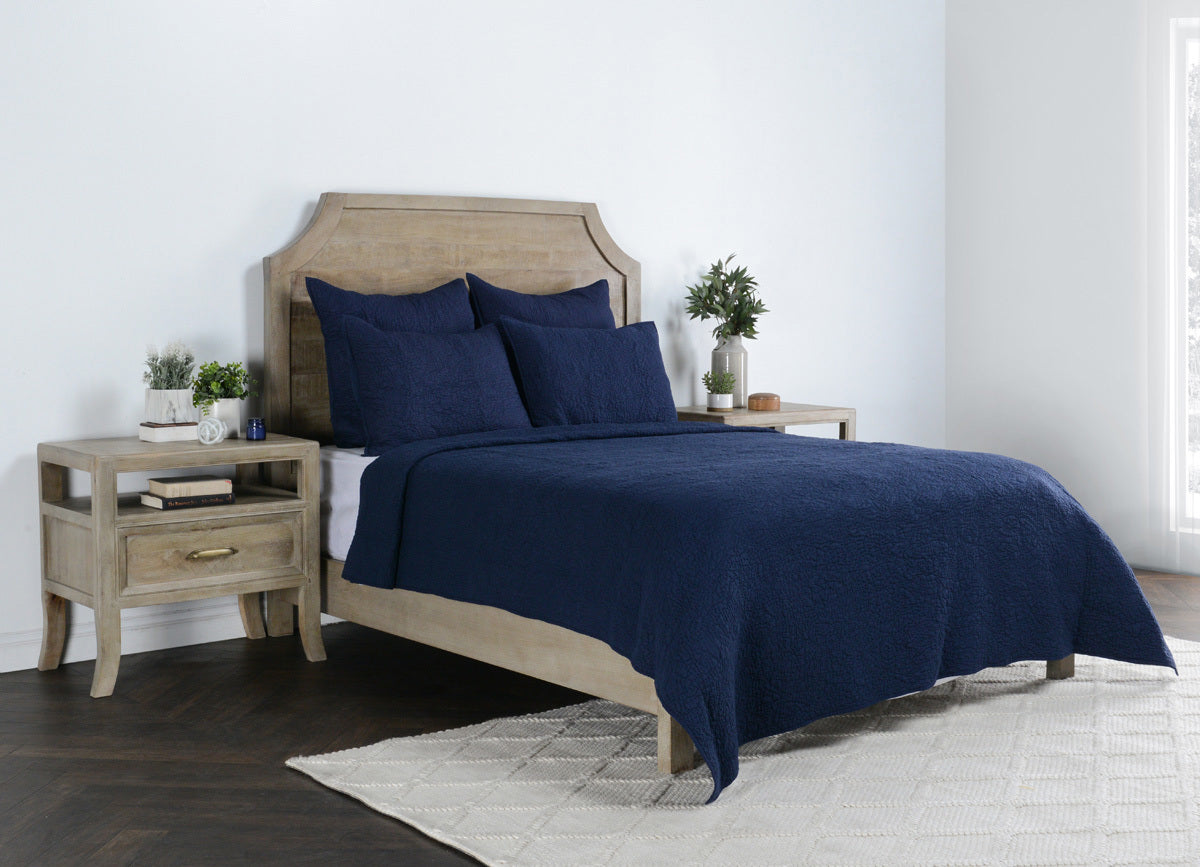 Elara Indigo Quilt Collection by Classic Home at Eve Furniture
