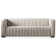 Elara Sofa - Cream Velvet by Ashcroft Furniture at Eve Furniture