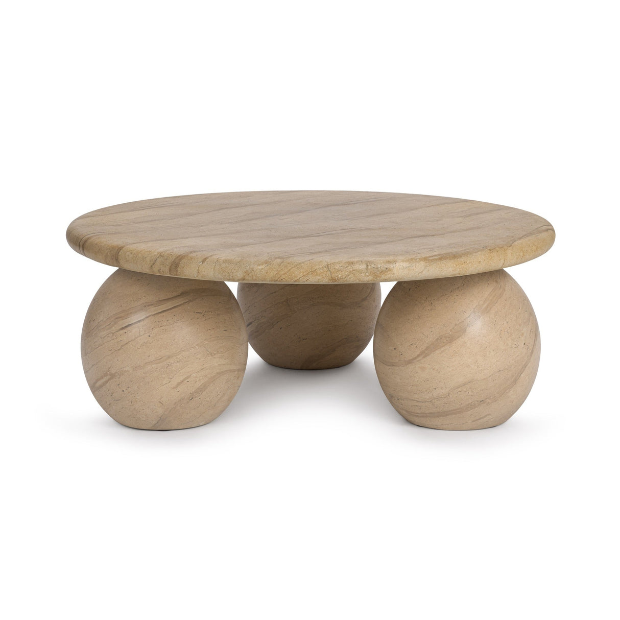 Elaria Warm Sandstone Outdoor Coffee Table by Classic Home at Eve Furniture