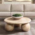 Elaria Warm Sandstone Outdoor Coffee Table by Classic Home at Eve Furniture