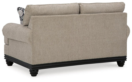 Elbiani Alloy Loveseat by Ashley at Eve Furniture
