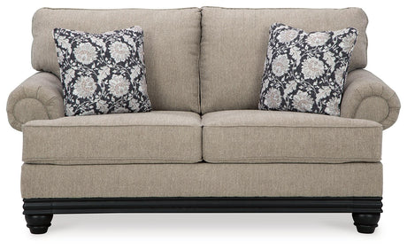 Elbiani Alloy Loveseat by Ashley at Eve Furniture