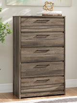 Elbrim Brown Chest of Drawers by Ashley at Eve Furniture