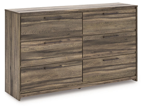Elbrim Brown Dresser by Ashley at Eve Furniture