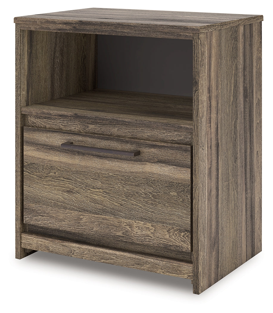 Elbrim Brown Full Panel Bedroom Set by Ashley at Eve Furniture