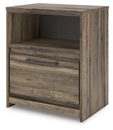 Elbrim Brown Full Panel Bedroom Set by Ashley at Eve Furniture