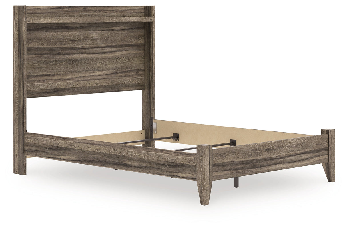 Elbrim Brown Full Panel Bedroom Set by Ashley at Eve Furniture