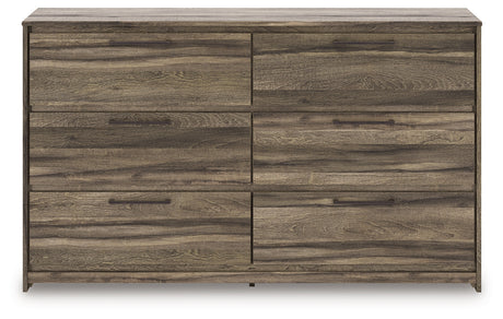 Elbrim Brown Full Panel Bedroom Set by Ashley at Eve Furniture