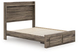 Elbrim Brown Full Panel Storage Bed by Ashley at Eve Furniture
