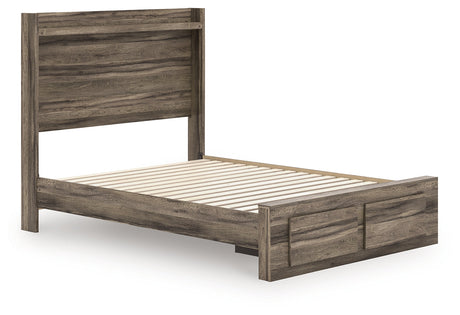 Elbrim Brown Full Panel Storage Bed by Ashley at Eve Furniture