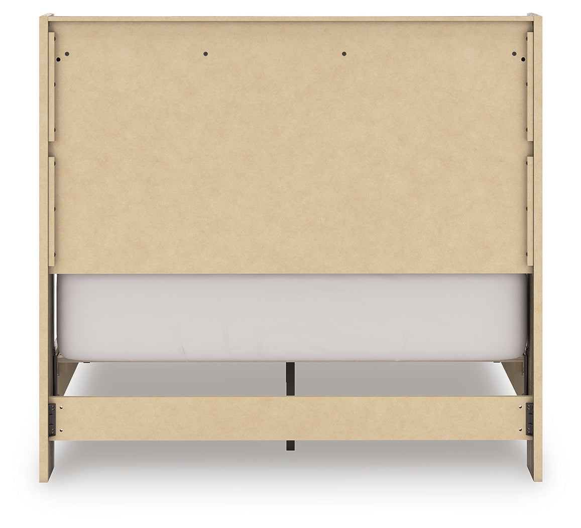 Elbrim Brown Full Panel Storage Bed by Ashley at Eve Furniture