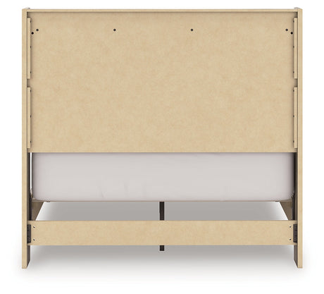 Elbrim Brown Full Panel Storage Bed by Ashley at Eve Furniture