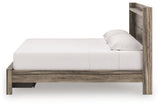 Elbrim Brown King Panel Storage Bed by Ashley at Eve Furniture