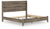 Elbrim Brown LED Panel Bedroom Set by Ashley at Eve Furniture
