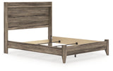 Elbrim Brown Queen Panel Bed by Ashley at Eve Furniture