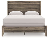Elbrim Brown Queen Panel Bed by Ashley at Eve Furniture