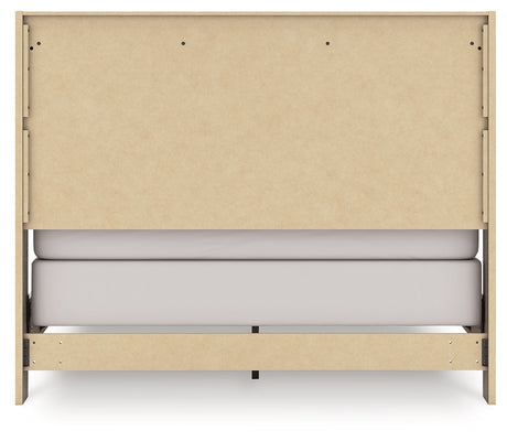 Elbrim Brown Queen Panel Bed by Ashley at Eve Furniture