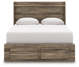 Elbrim Brown Queen Panel Storage Bedroom Set with Dresser and Nightstand by Ashley at Eve Furniture