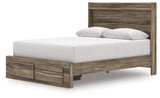 Elbrim Brown Queen Panel Storage Bedroom Set with Dresser and Nightstand by Ashley at Eve Furniture
