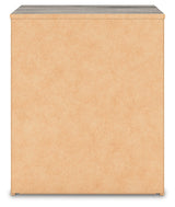 Elbrim Brown Queen Panel Storage Bedroom Set with Dresser, Mirror and Nightstand